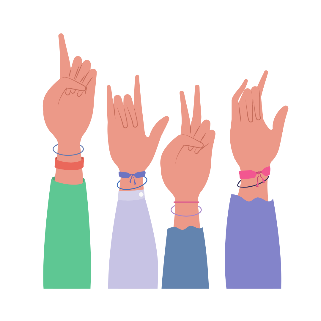 Pink Hand Drawn International Day of Sign Languages Instagram Post